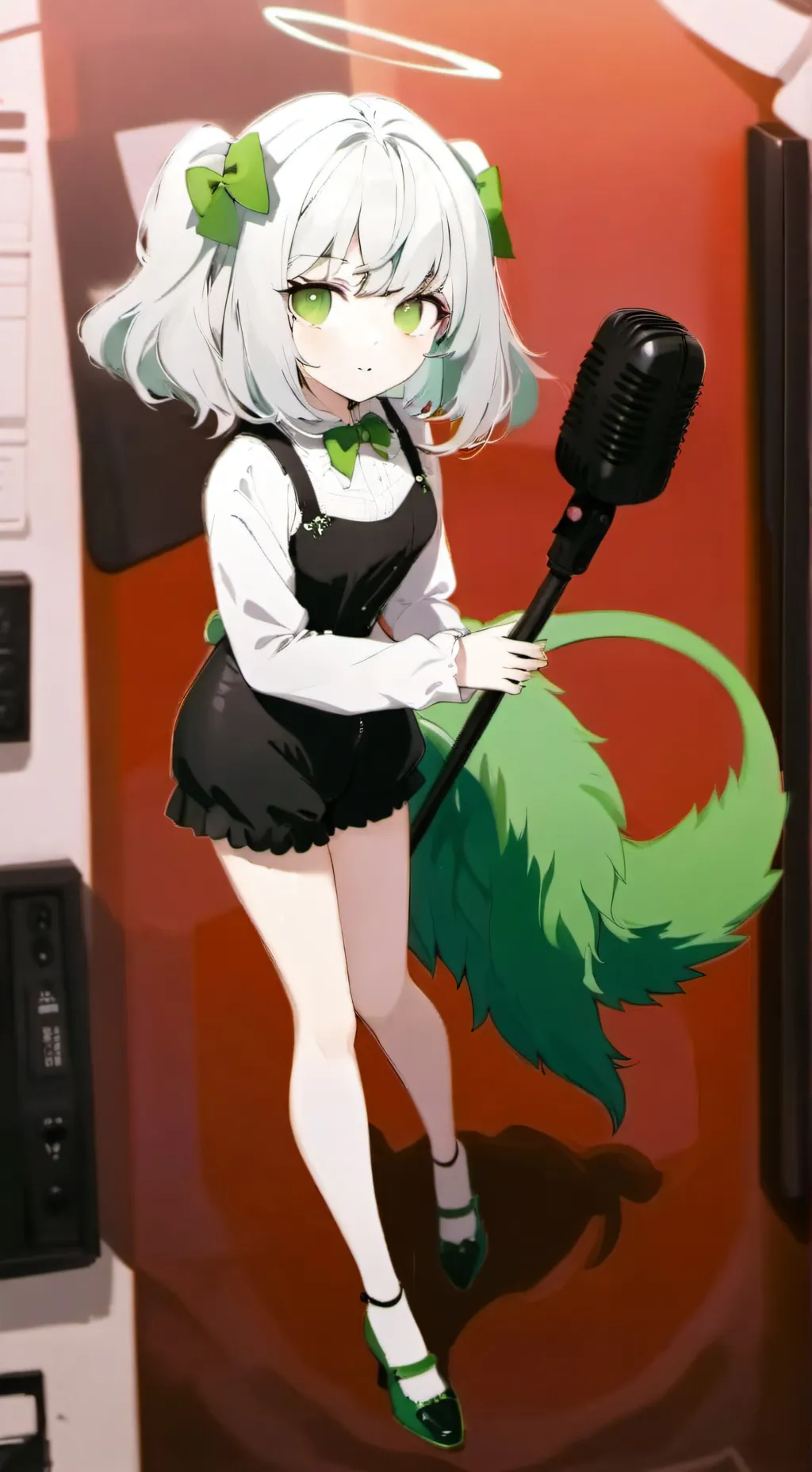 ai character: Dw vee background