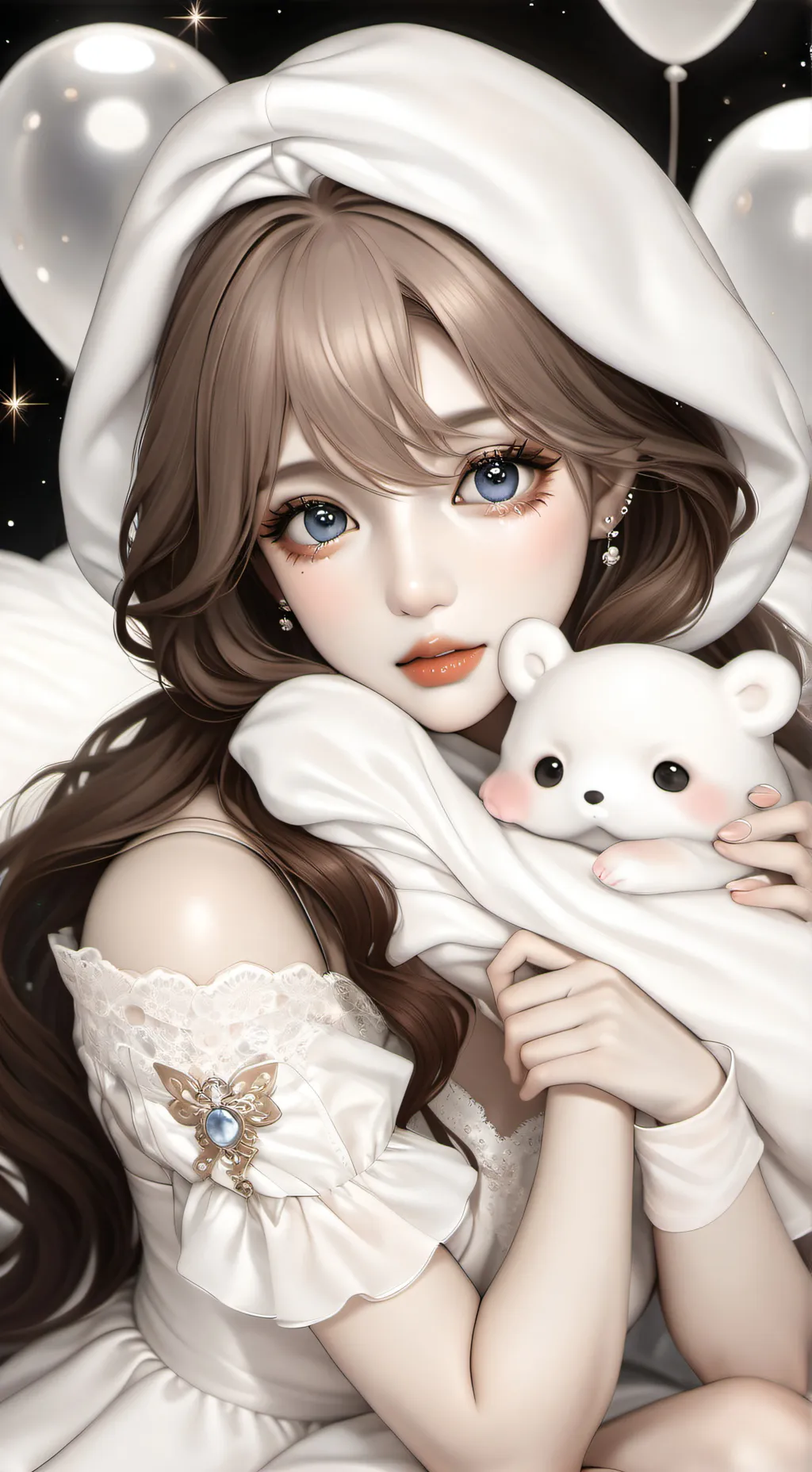 ai character: Tu amiga fiel  background