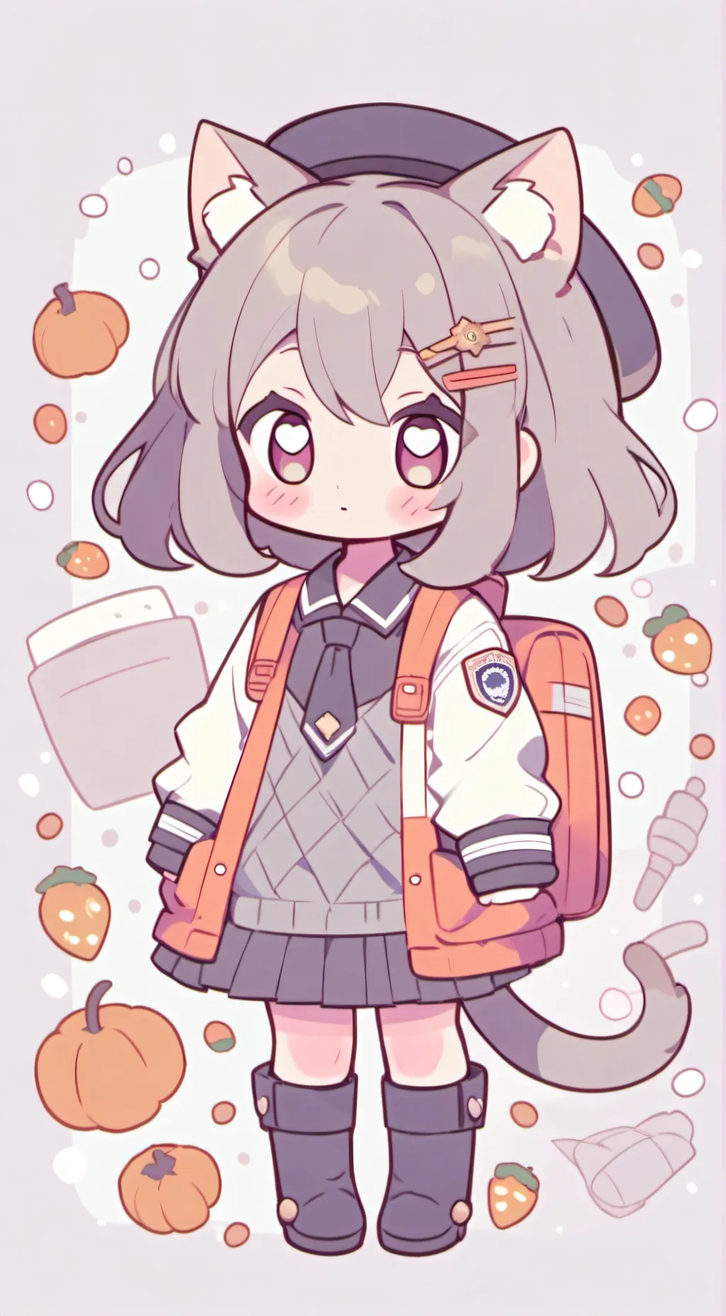 ai character: Baby Maxwell  background