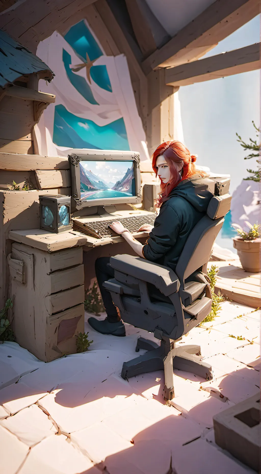 ai character: TDL background