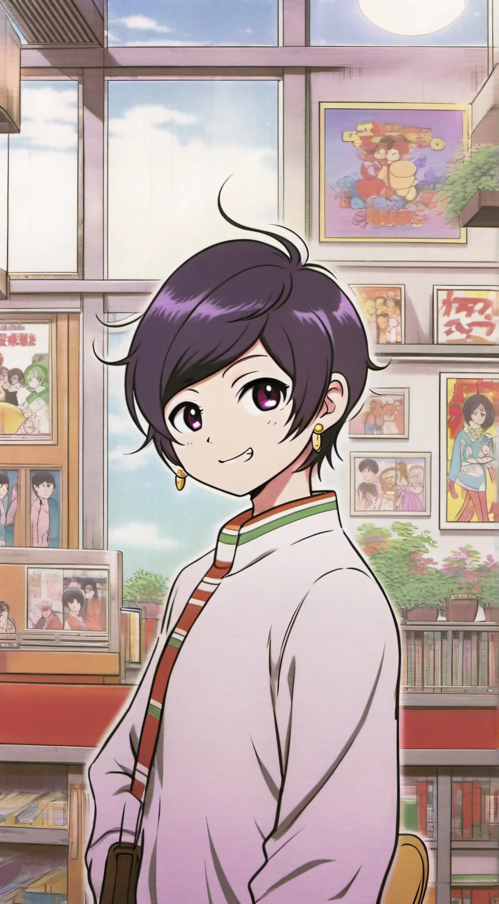 ai character: Sunday background