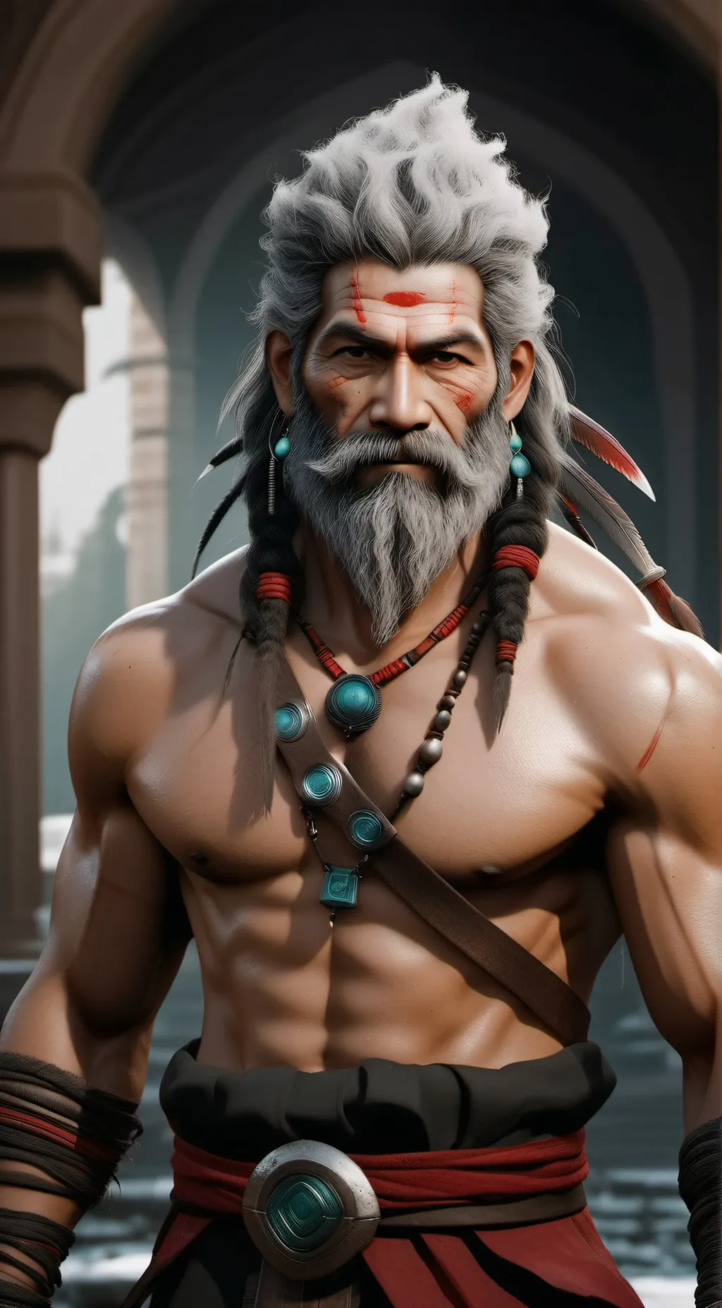 ai character: Grox background