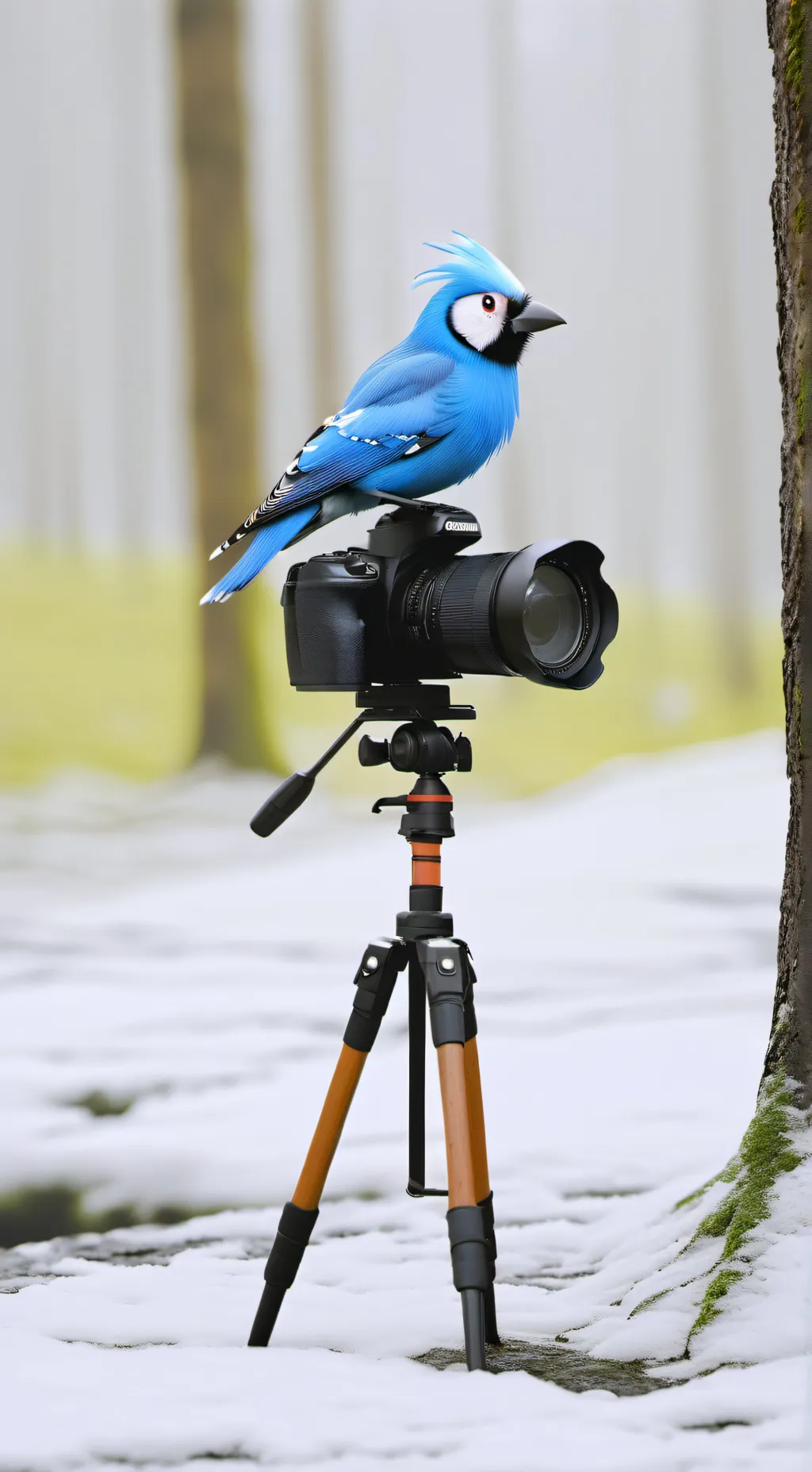 ai character: ooo~~~ background