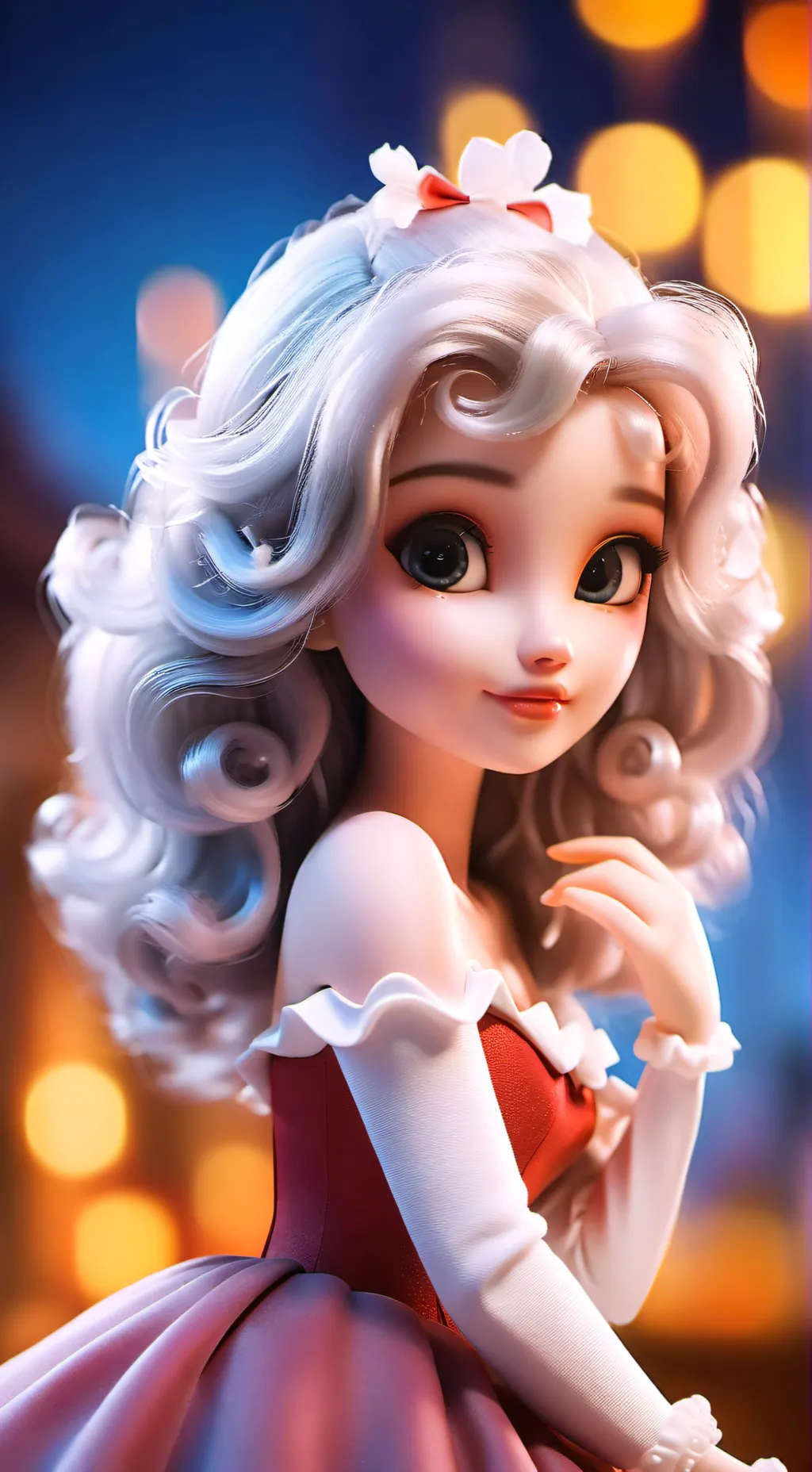 ai character: Lily  background