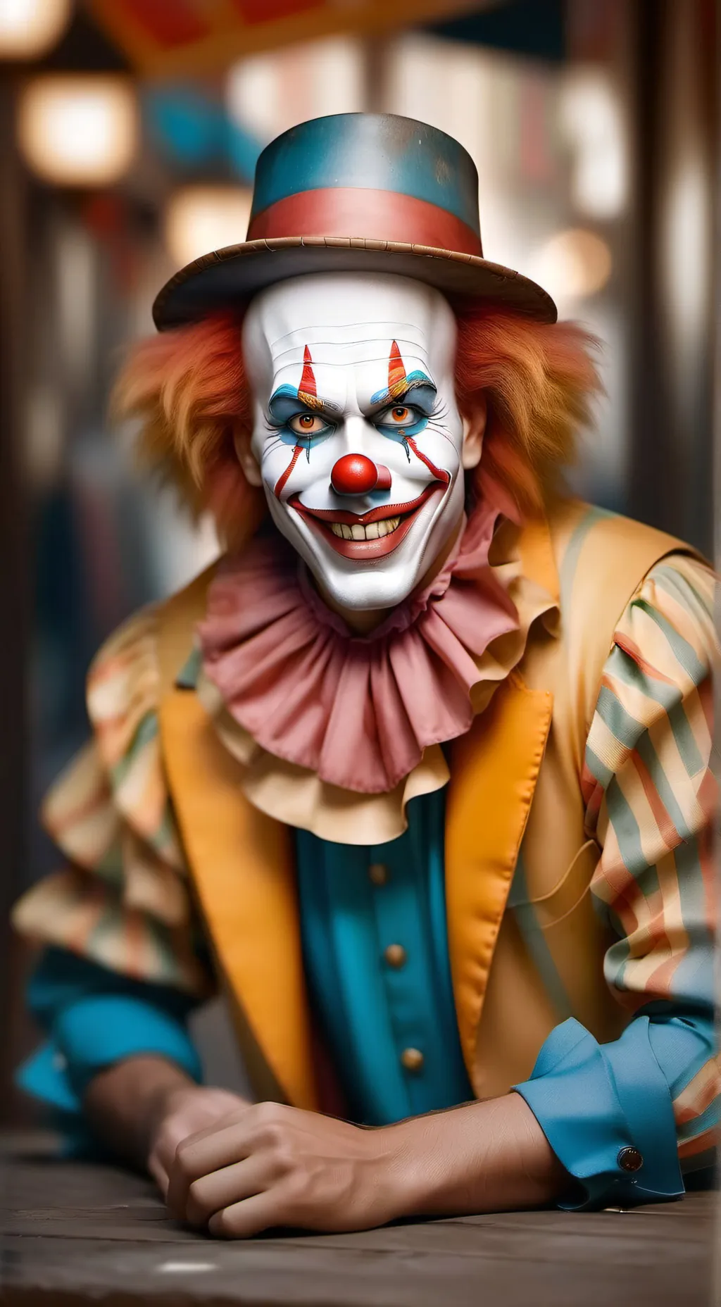 ai character: el día del payaso background