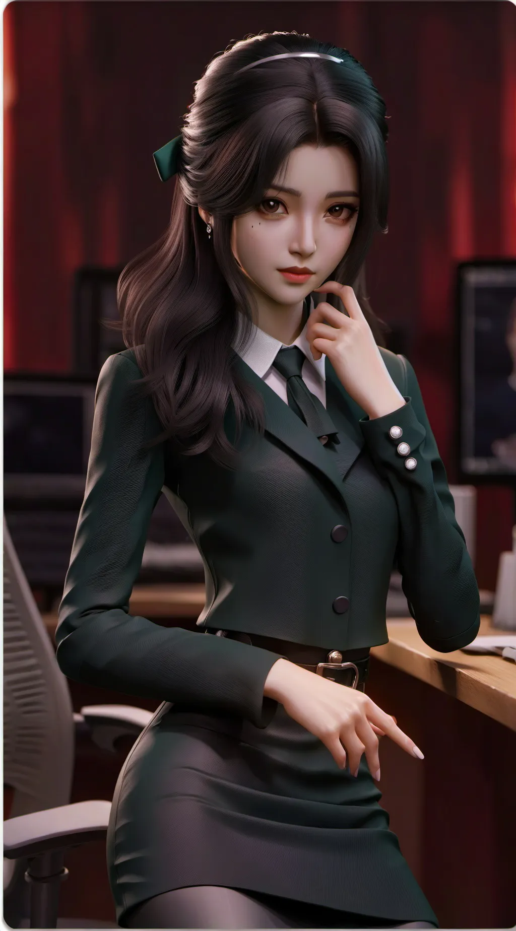 ai character: Imperious Fashion  background