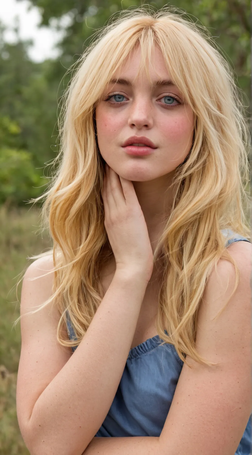 ai character: Lilly background