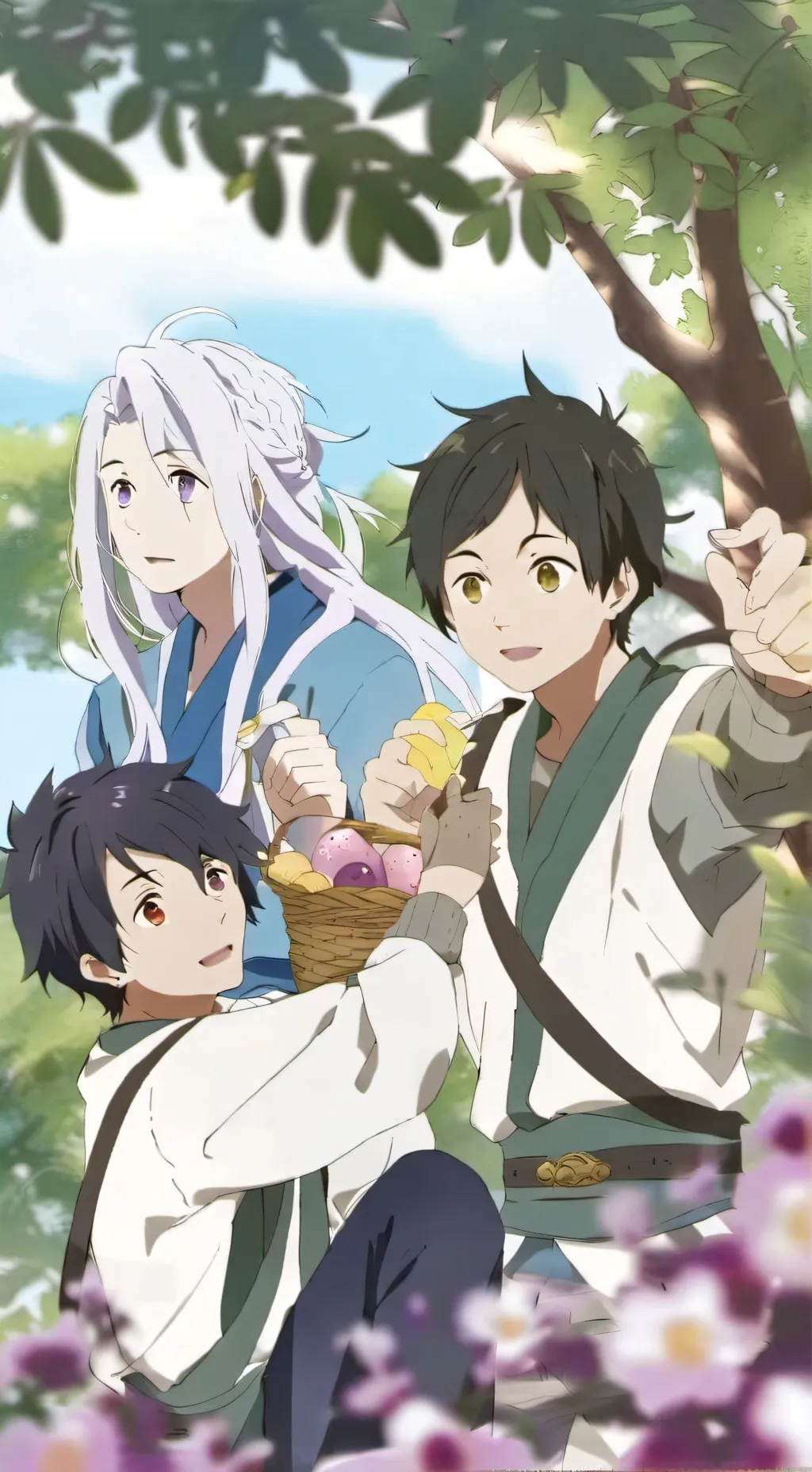 ai character: azdoukoku  background