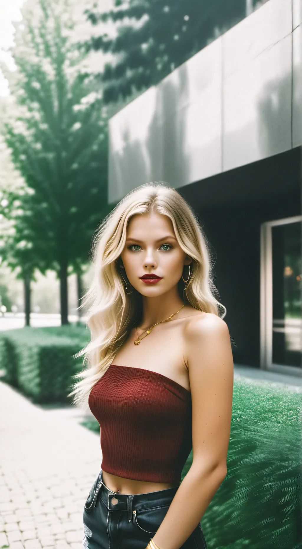 ai character: Hallie🎀 background