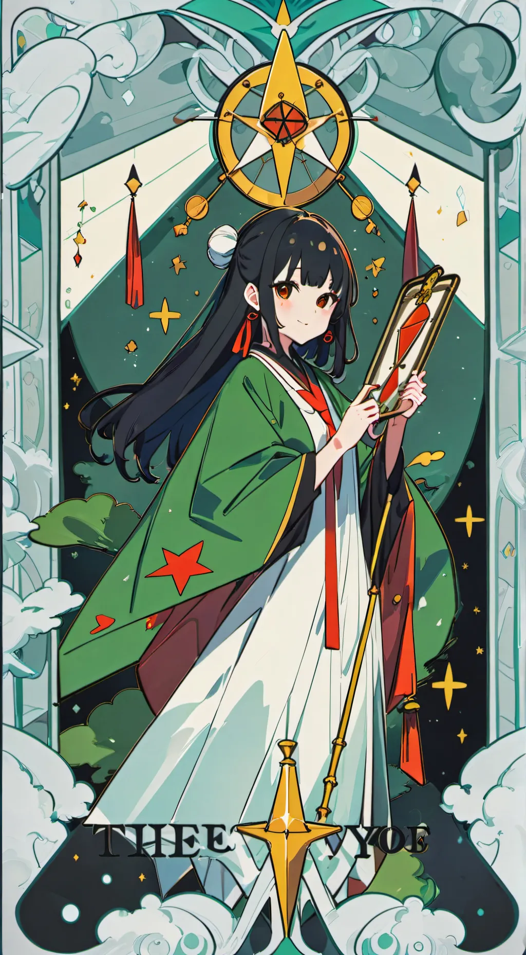 ai character: kny background