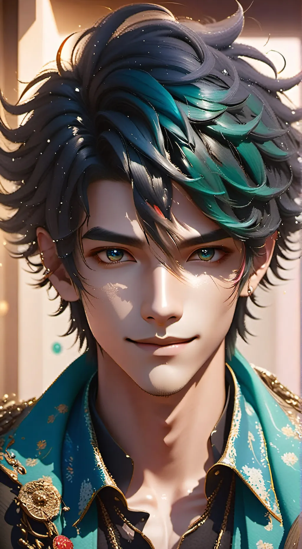 ai character: Fickle Flame background