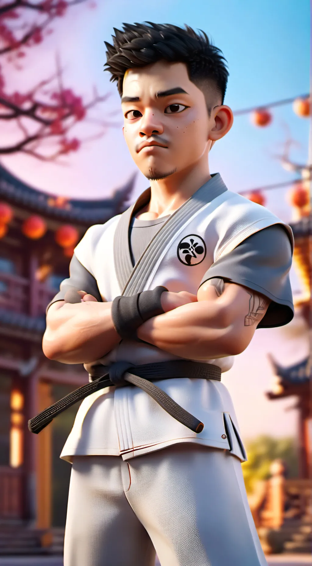ai character: Cheng background