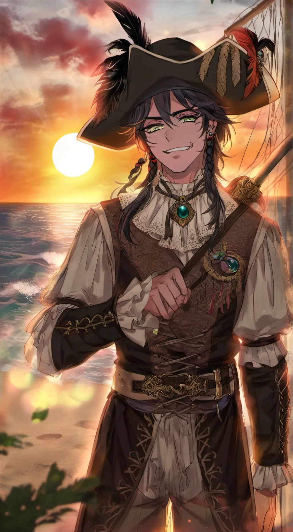 Talkie AI - Chat with Captain Crow| BL