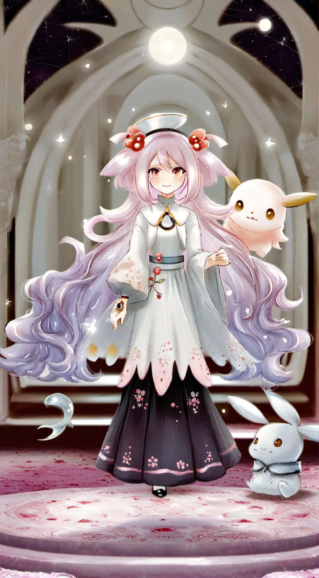 ai character: Nights  at ANG1LS background