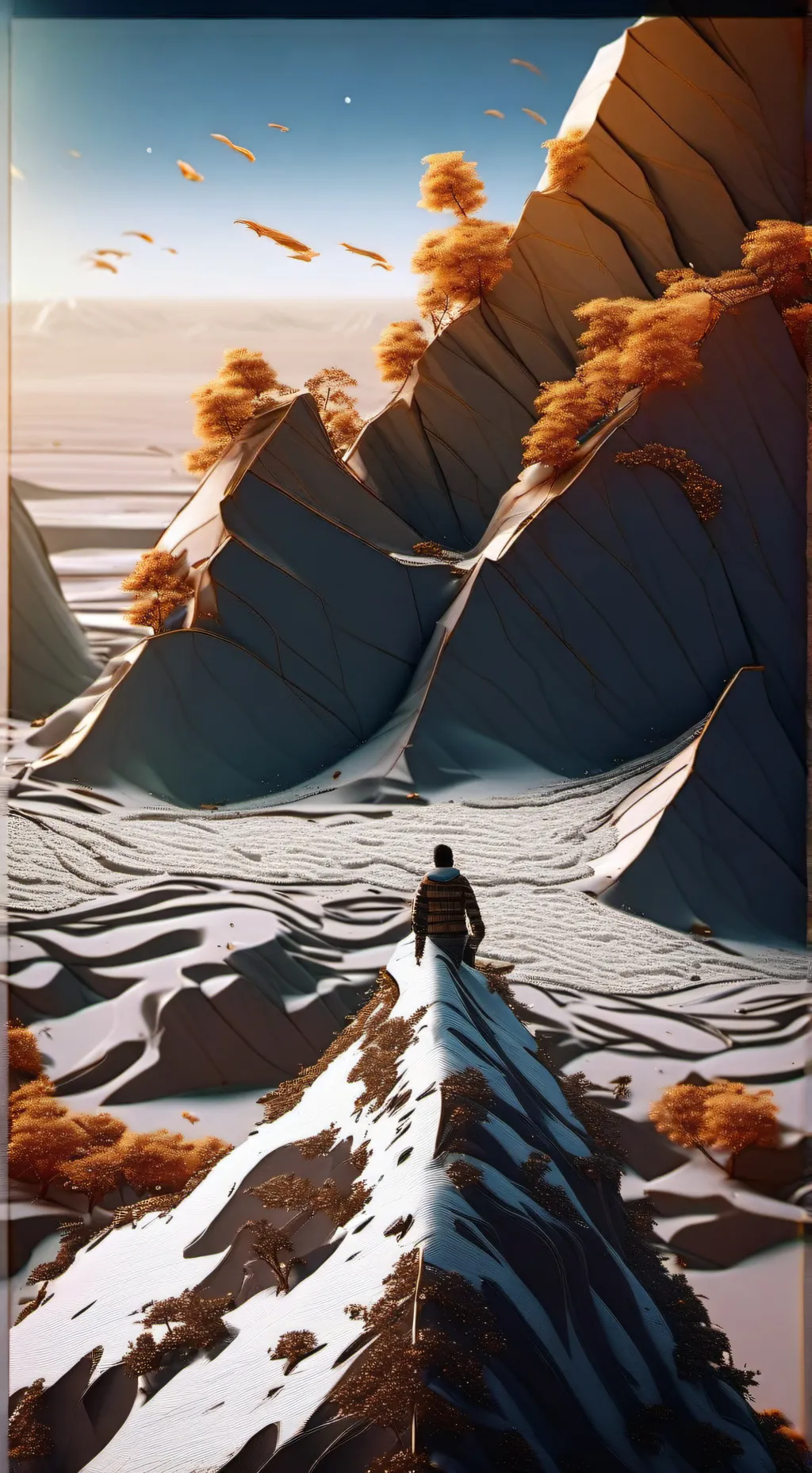 ai character: Halloween.. background