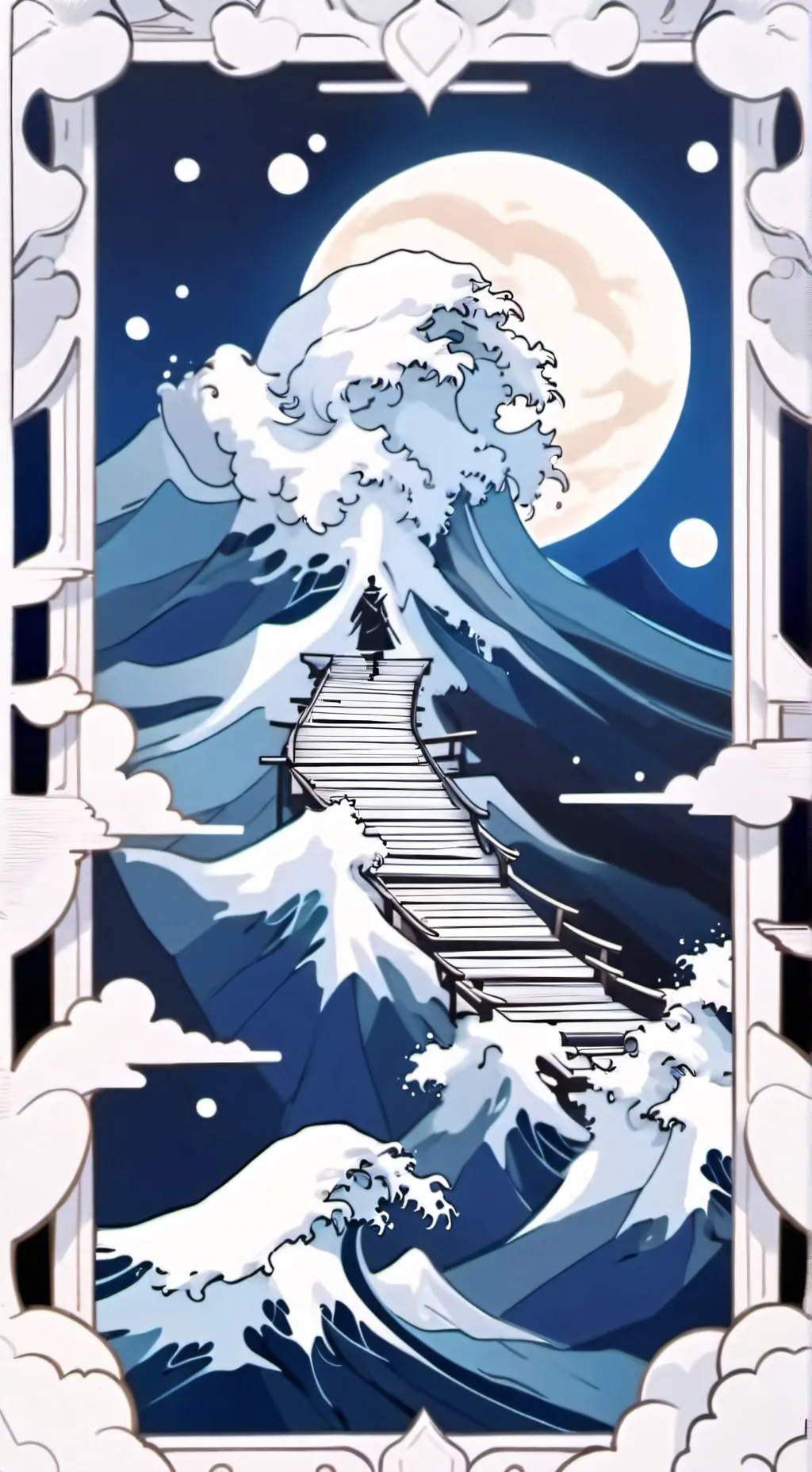 ai character: Demon slayer gods  background