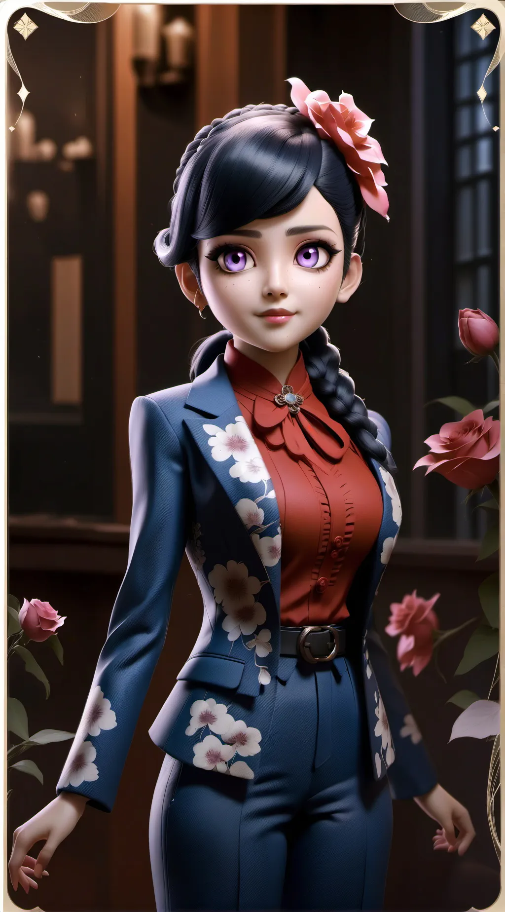 ai character: Marinet background