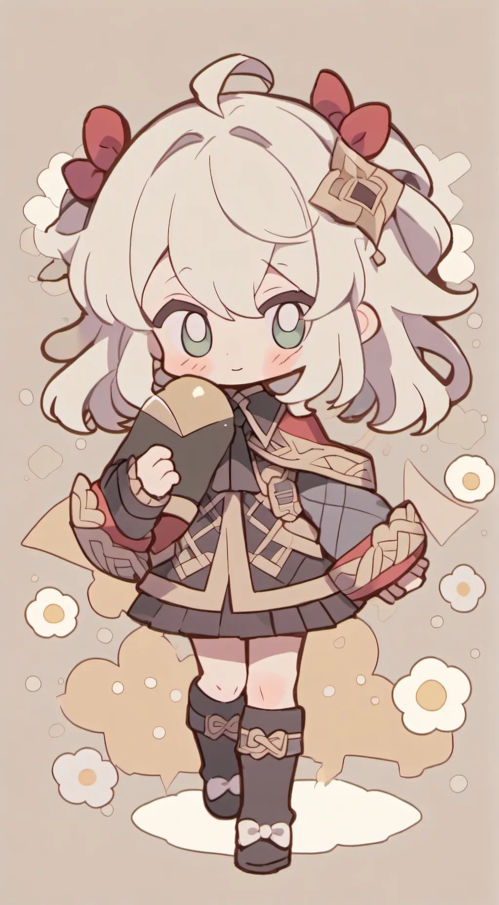 ai character: LA HERMANA DE BAKU background