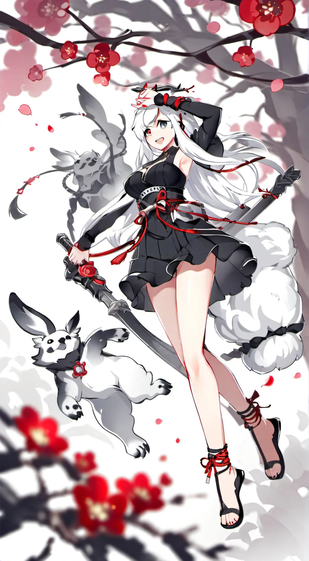 ai character: poppy background