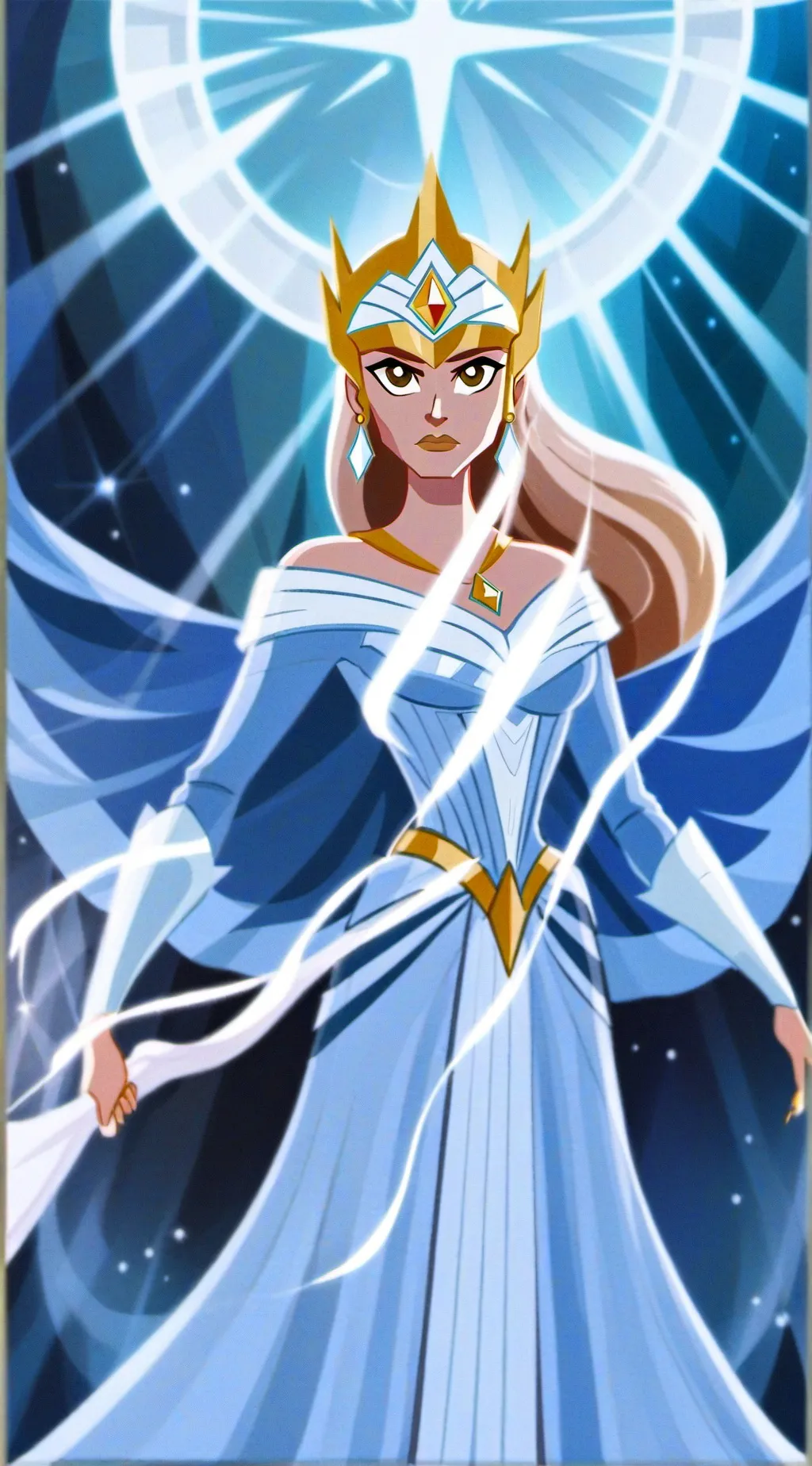 ai character: She ra background