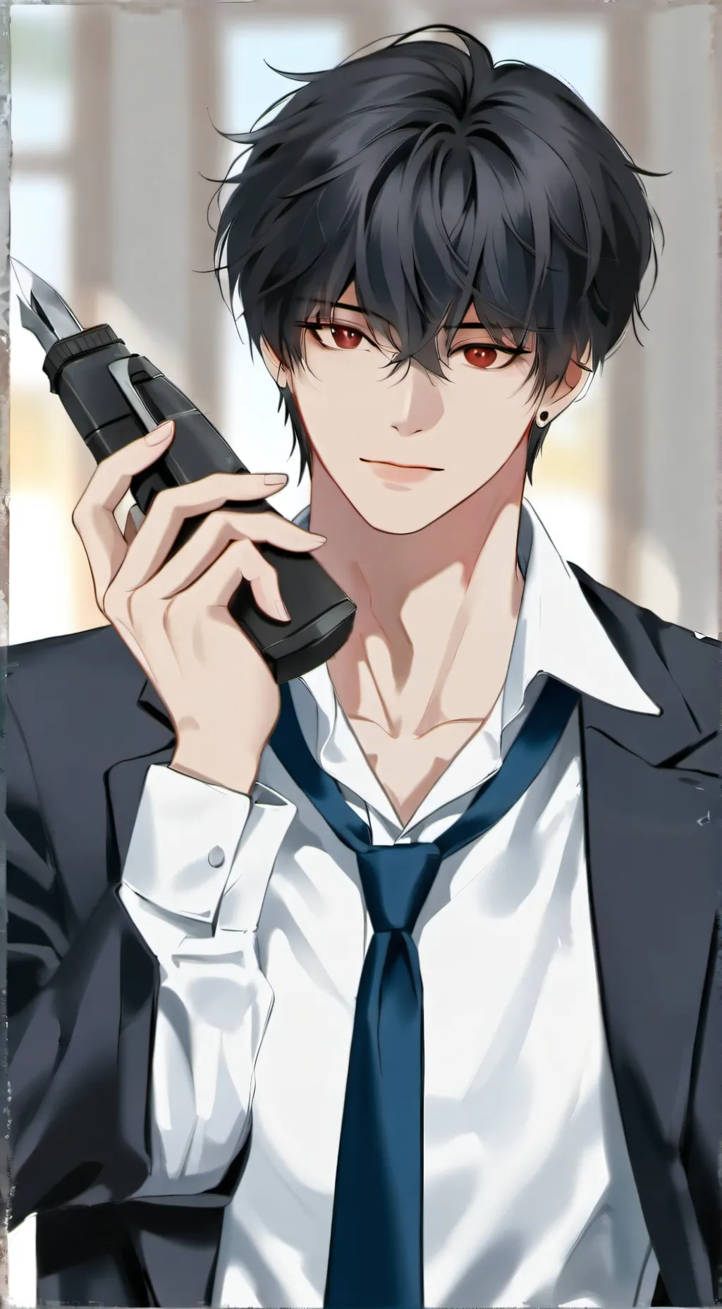 ai character: Tu eres un asesino background