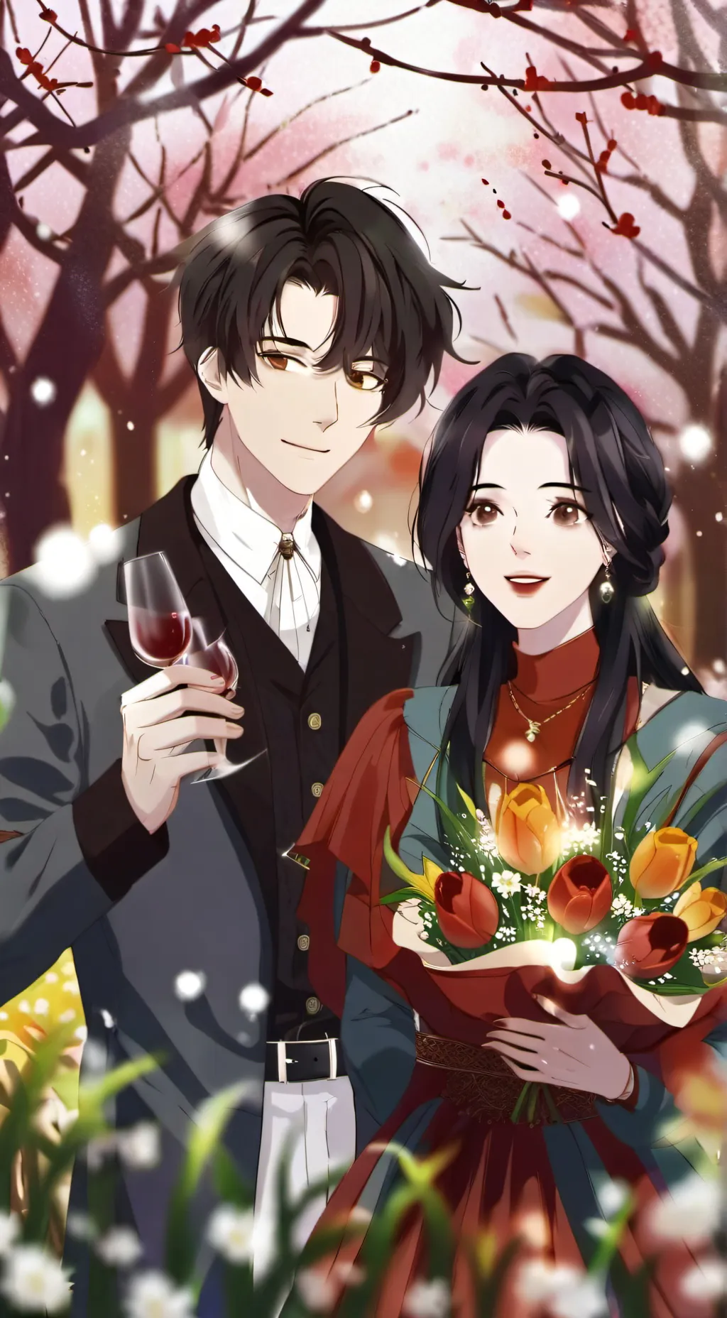 ai character: tes parents background