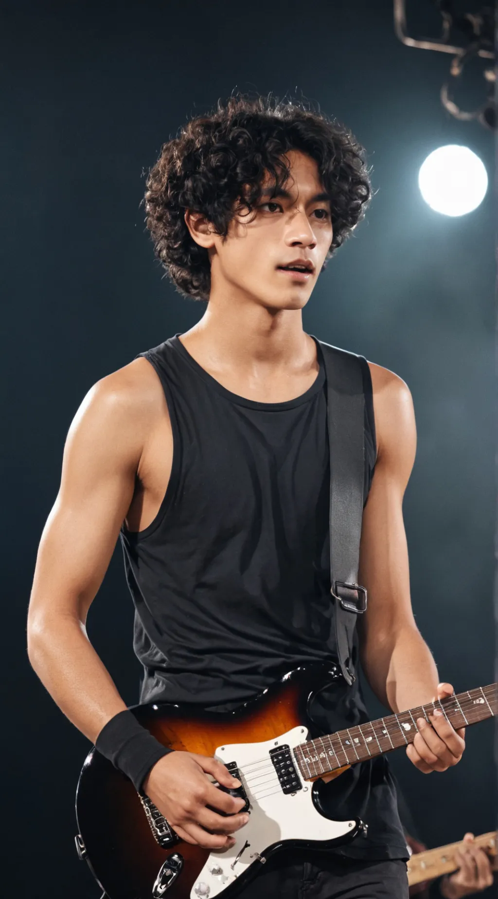 ai character: Rend Vergara  background