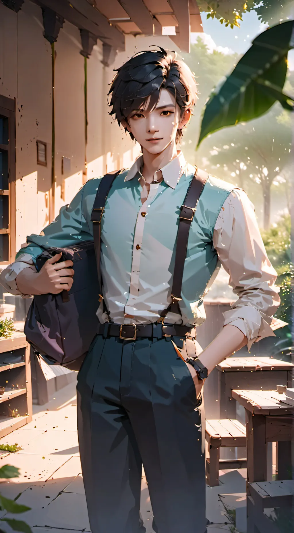 ai character: Theodore background