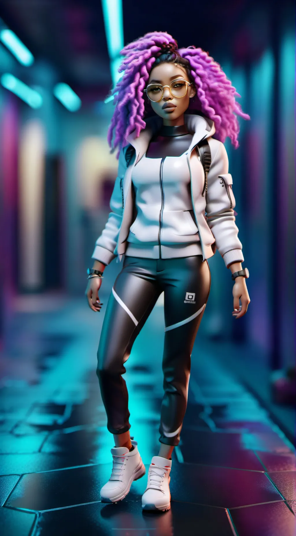 ai character: Titi background