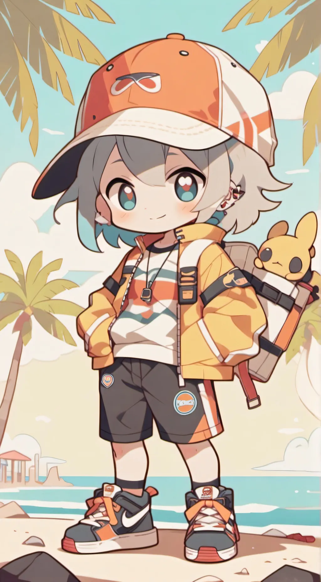 ai character: italian brainrot background