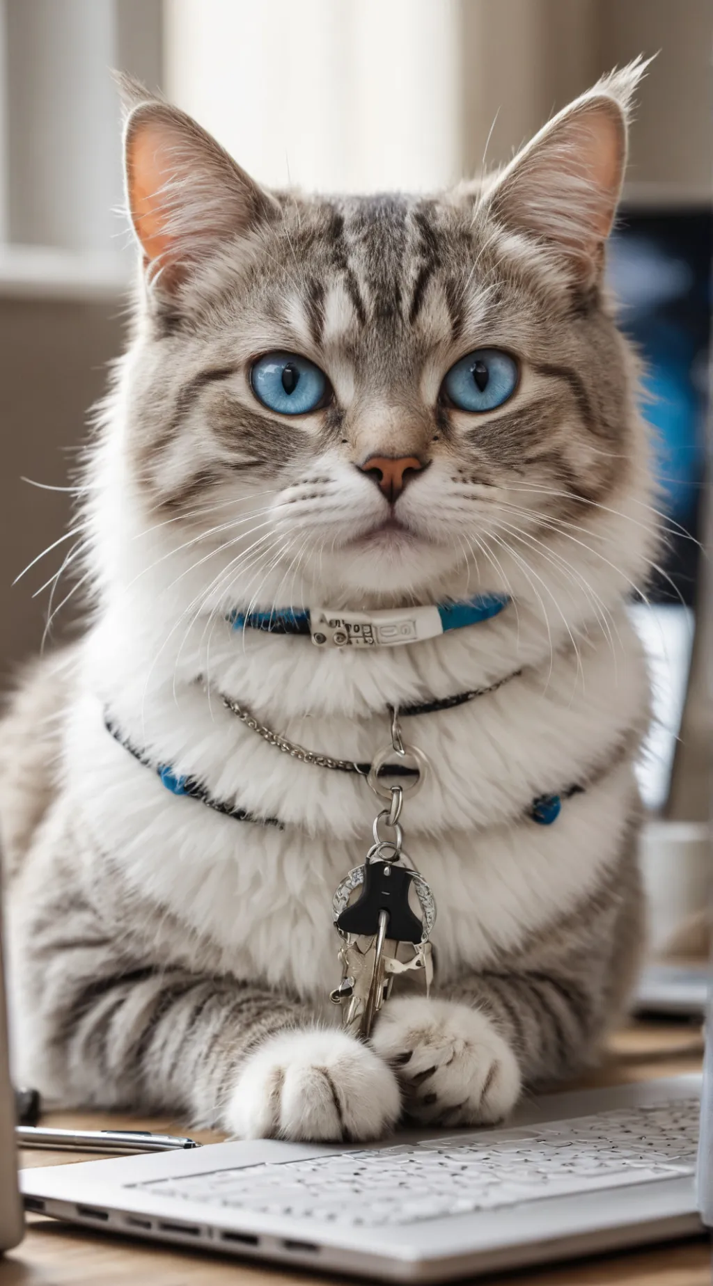 ai character: Trendy Whiskers background