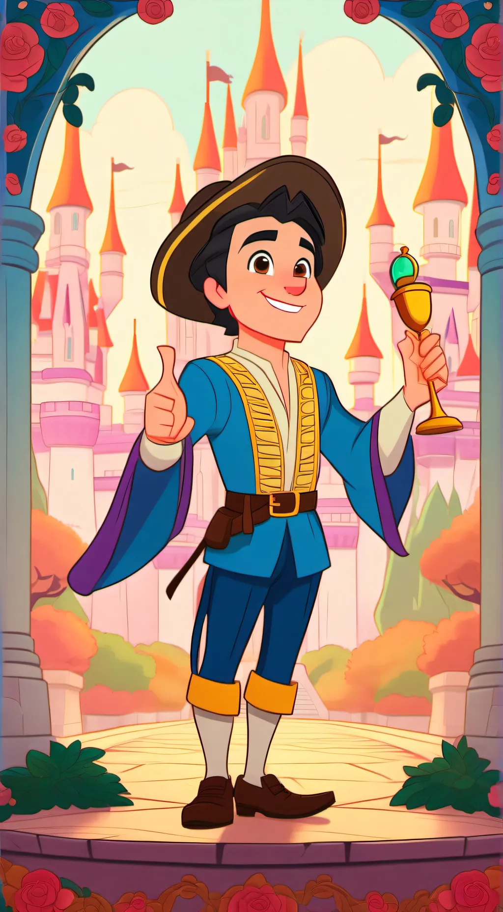 ai character: Moldy background