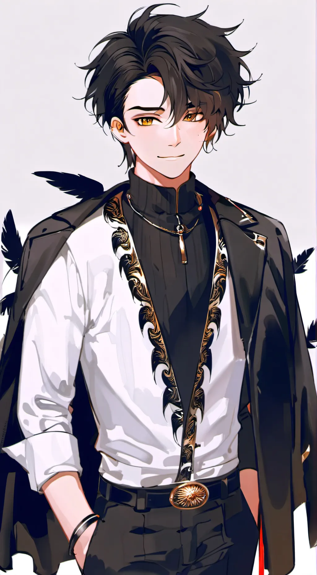 ai character: XxJAMESxX background