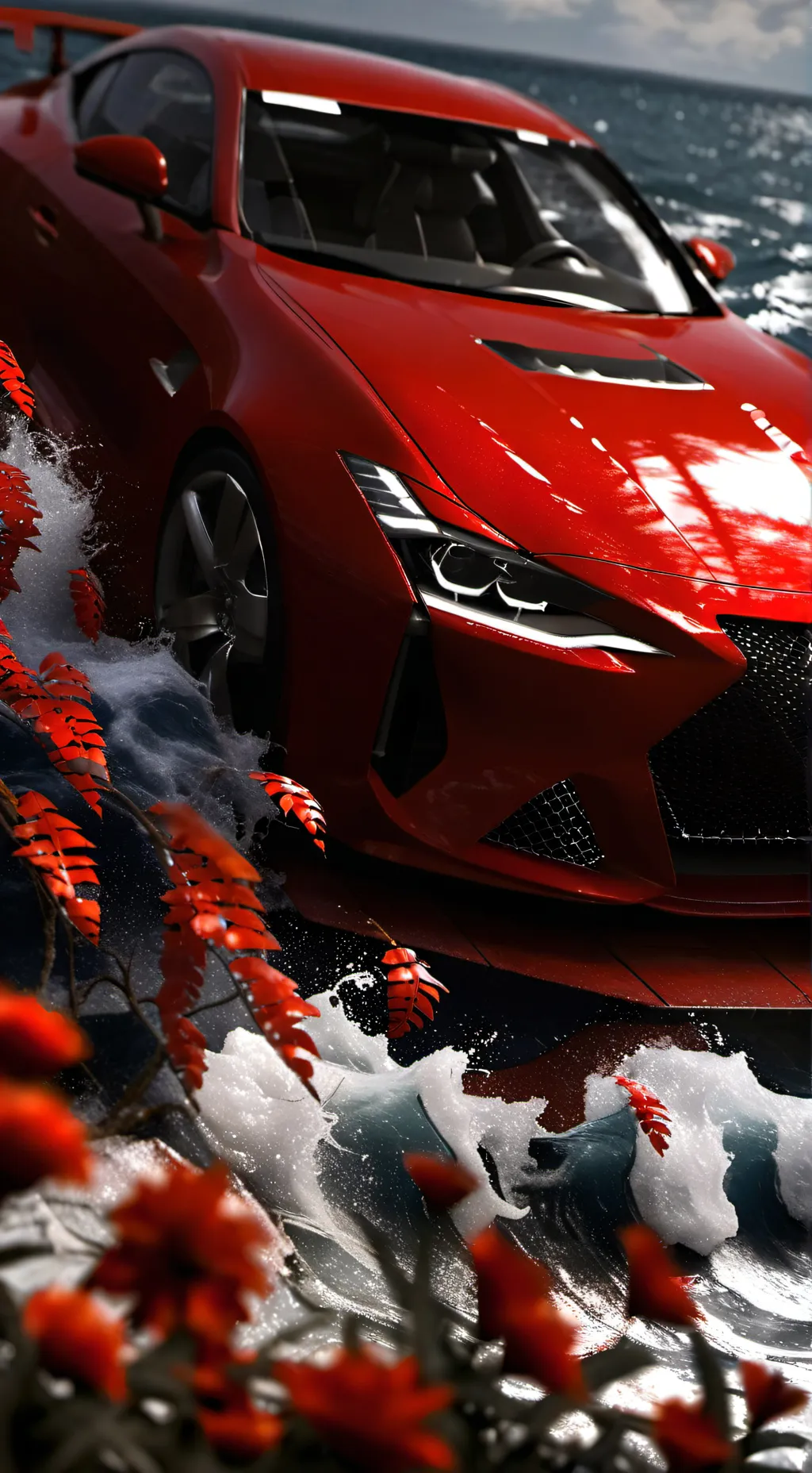 ai character: CARRO PREMIUM background