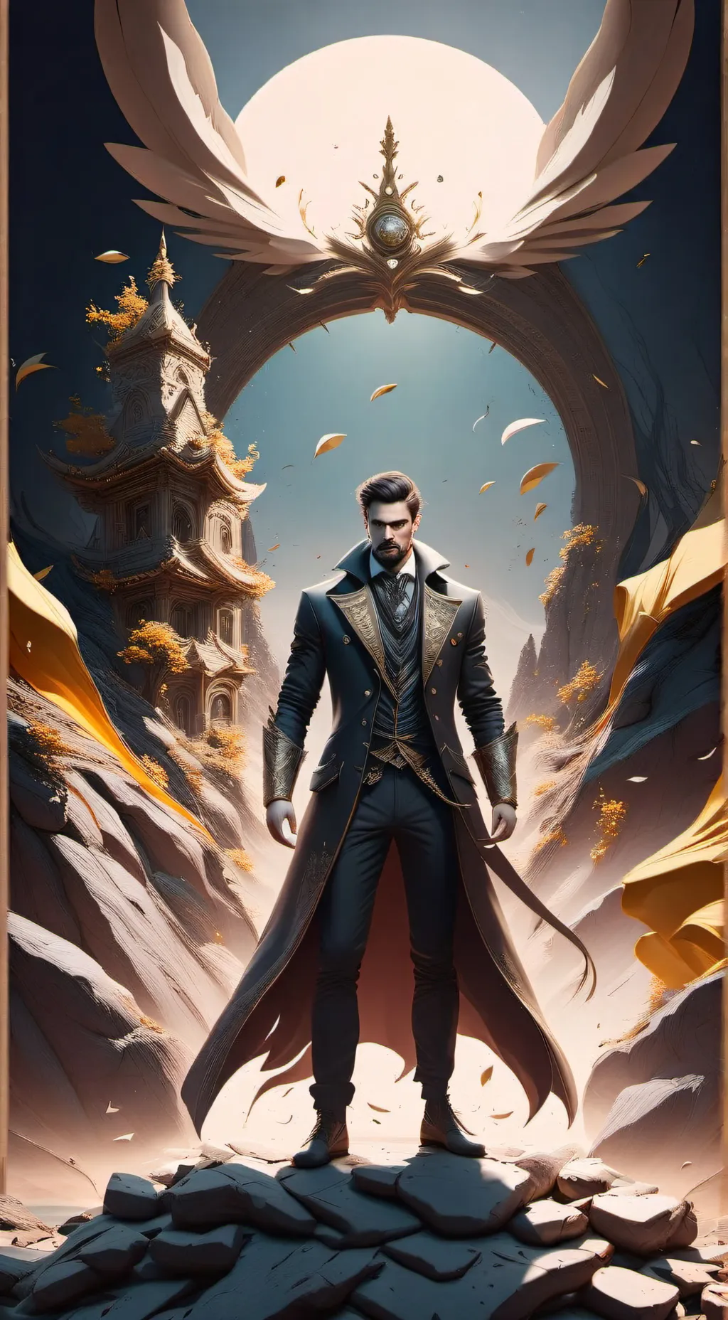 ai character: dad background