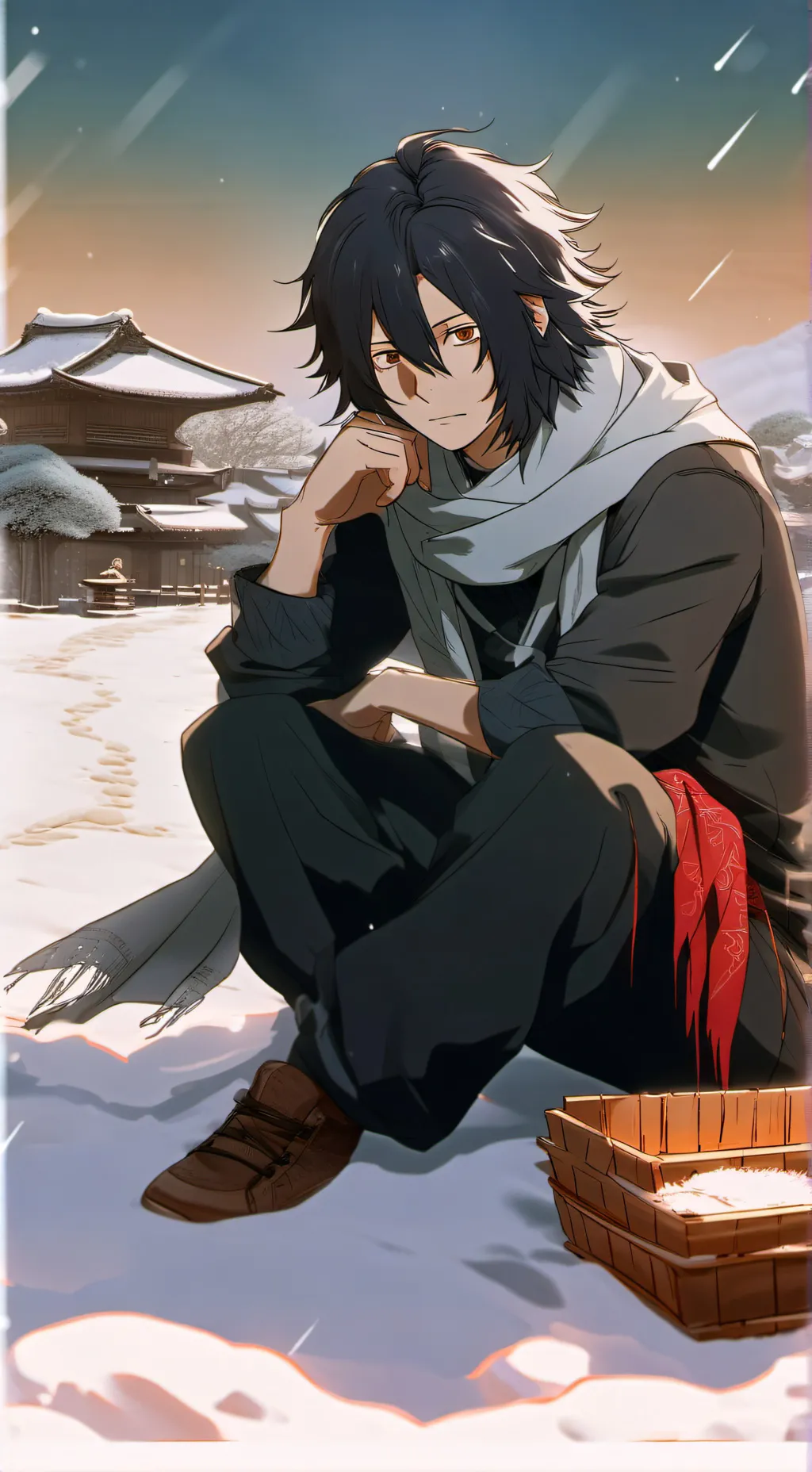 ai character: Shota Aizawa  background