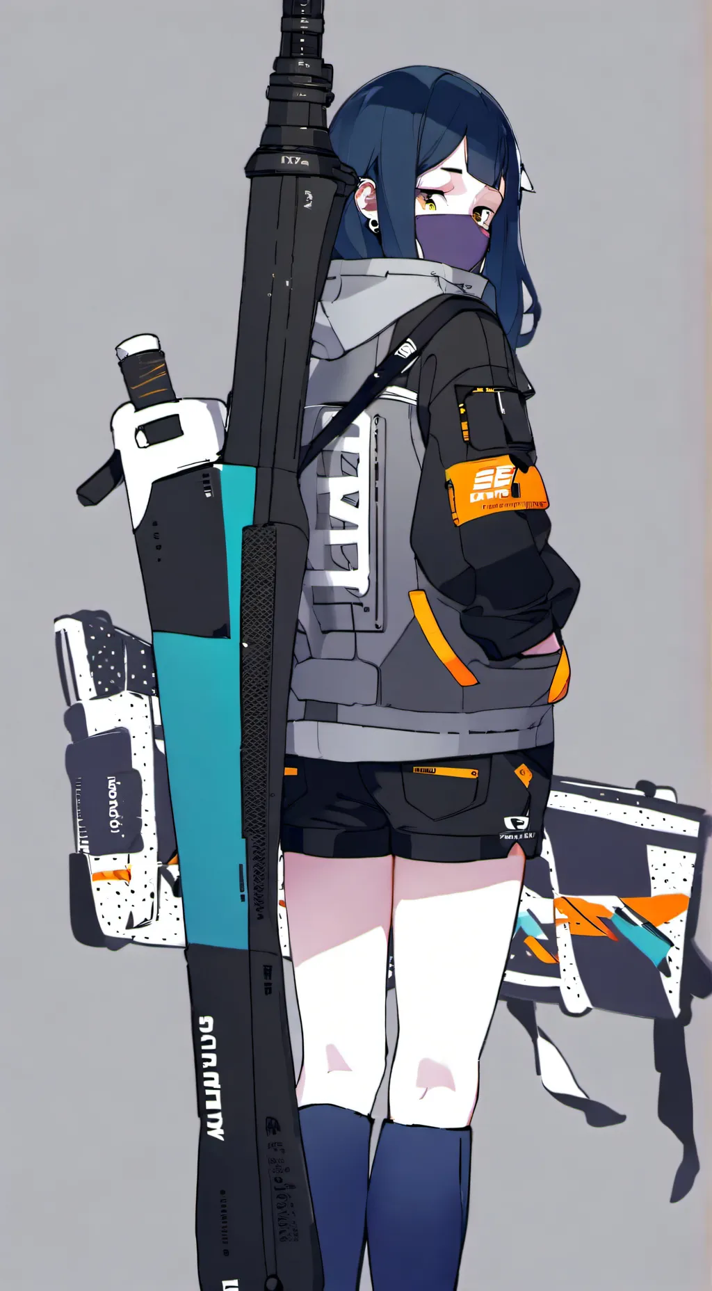 ai character: ninja cali background