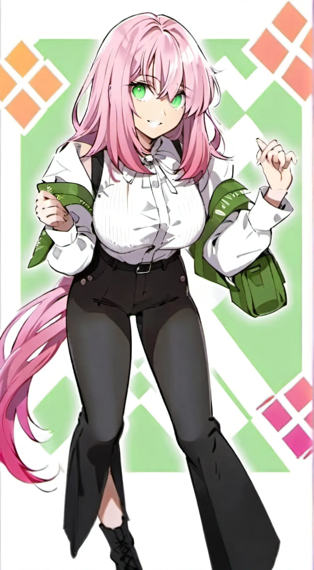 ai character: Mitsubishi background