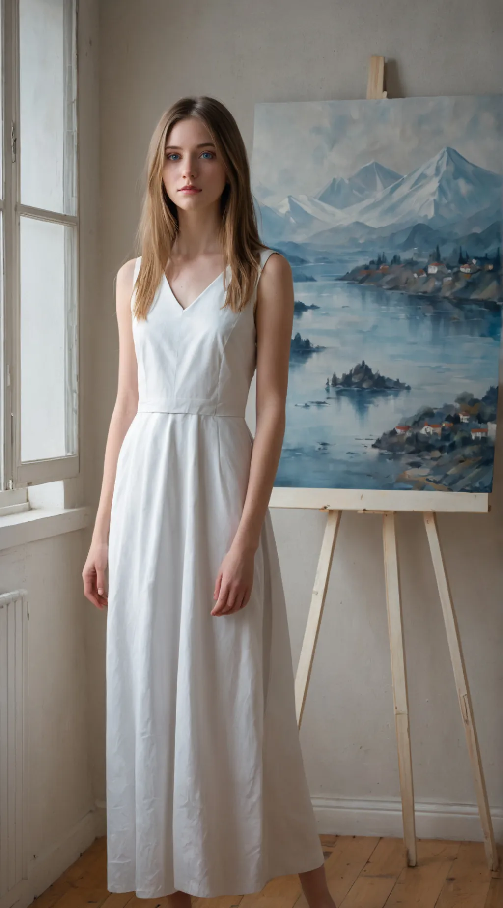 ai character: Good Girl background