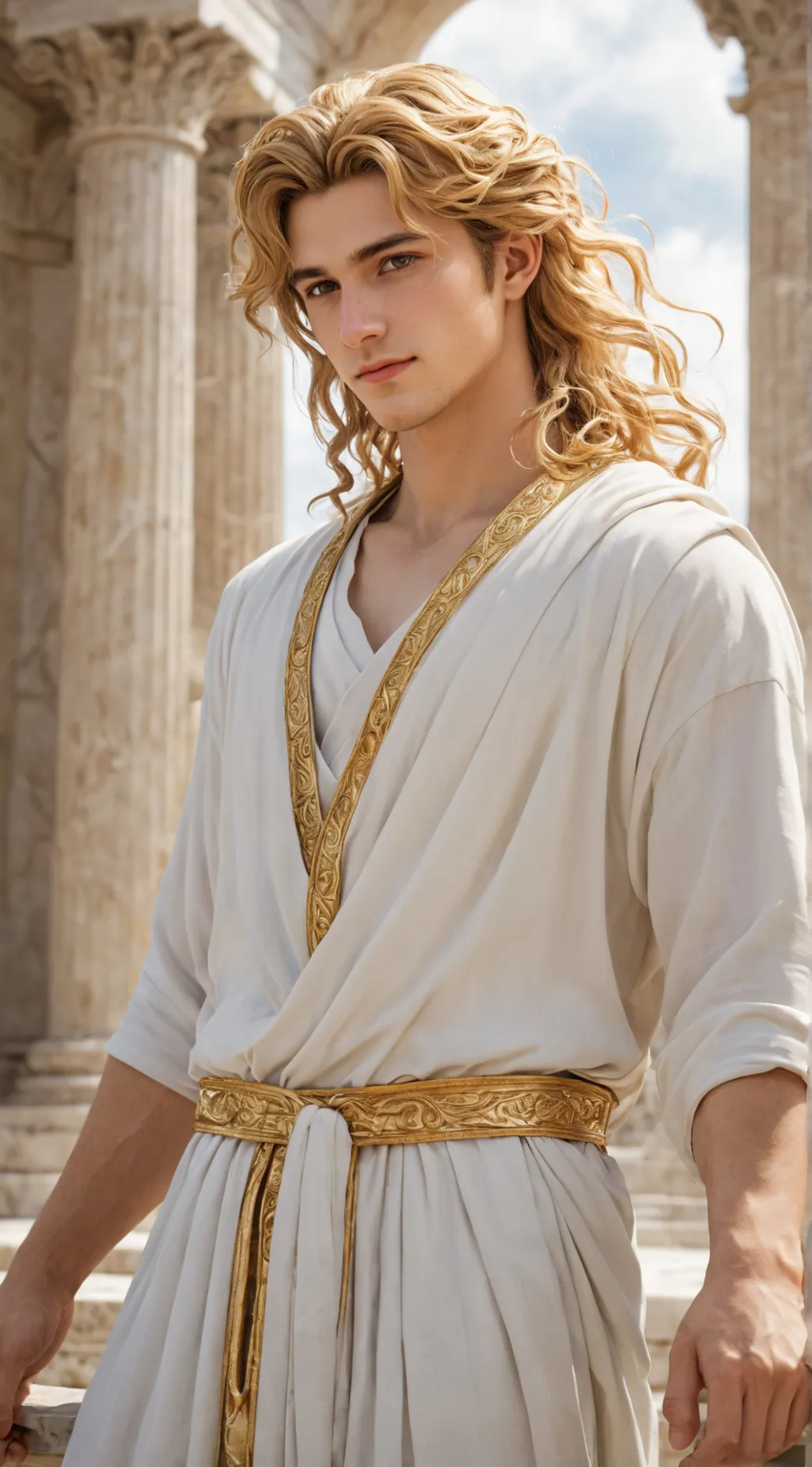 ai character: Dionysus' Charm background