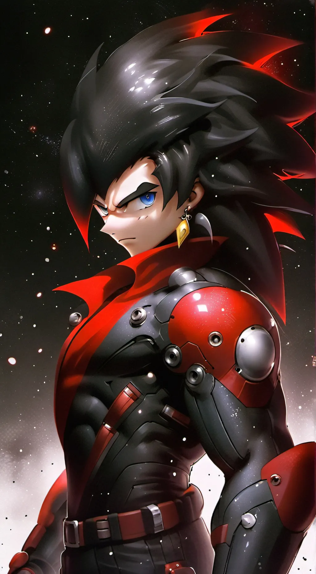 ai character: Mha x shadow  background