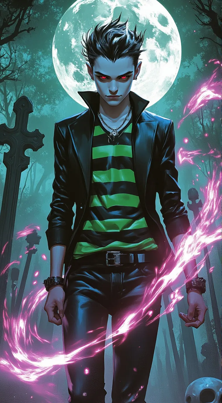 ai character: Gregory  background