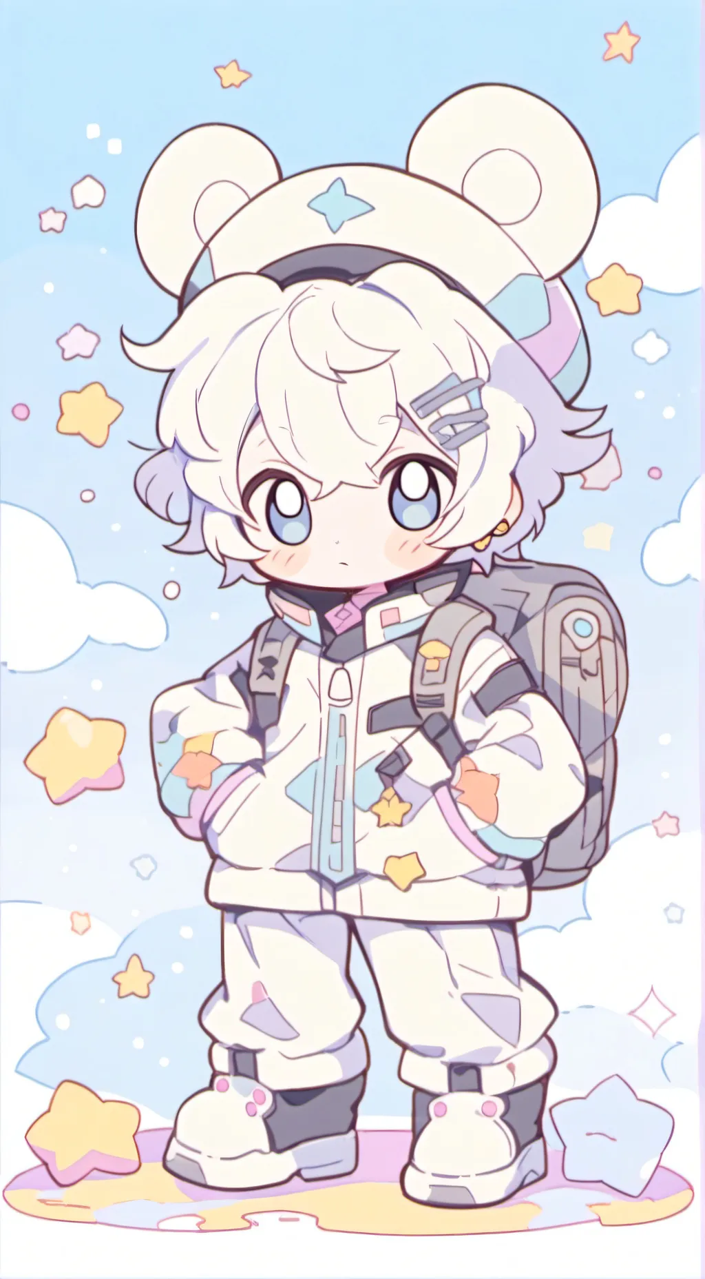 ai character: Dandy's world :3 background