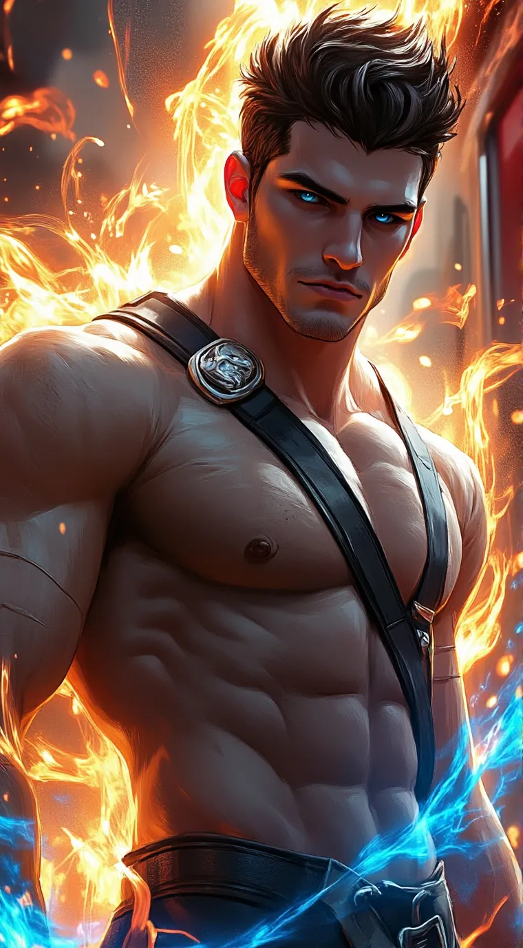 ai character: Phoenix background