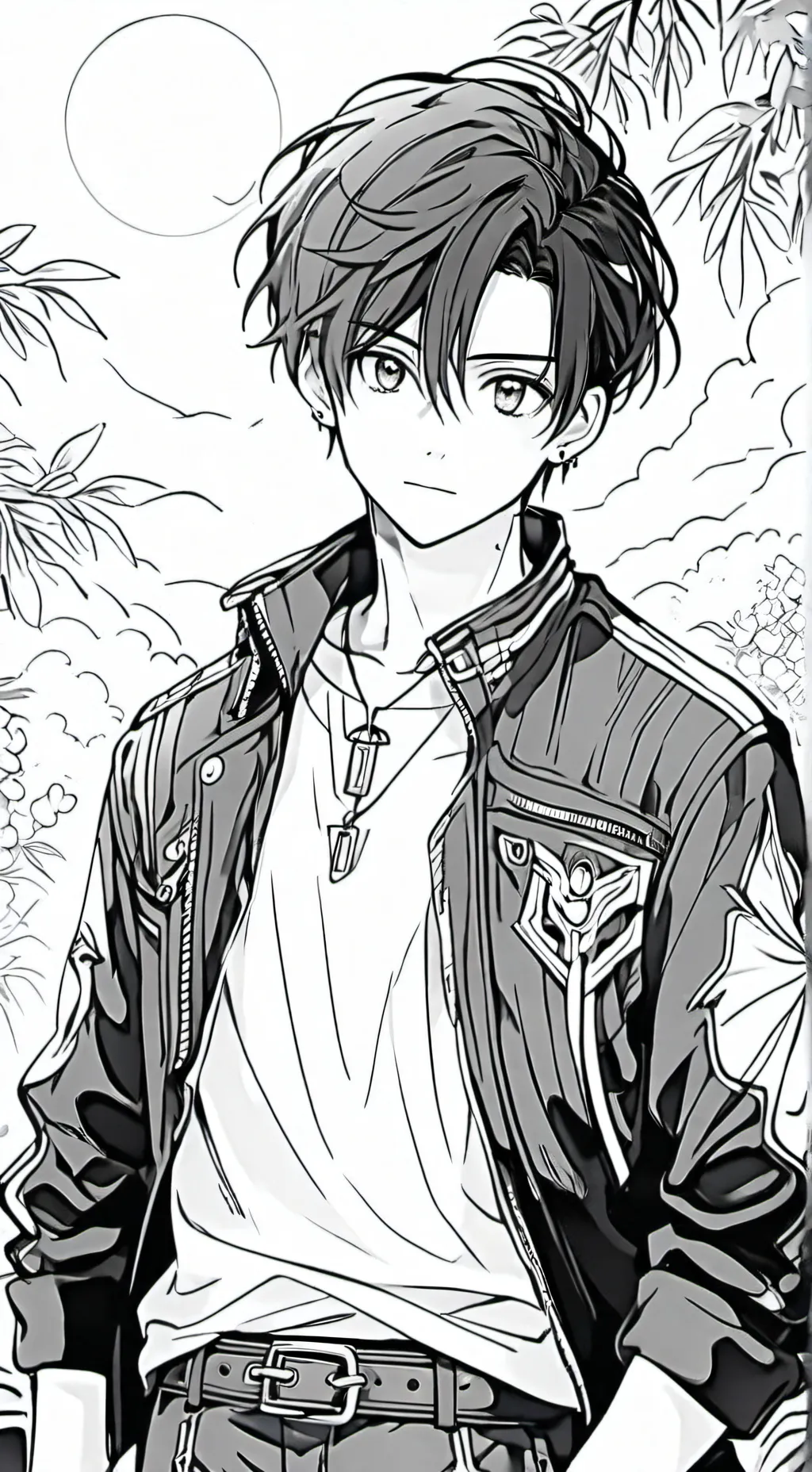 ai character: 🏍Xaiver🏍 background