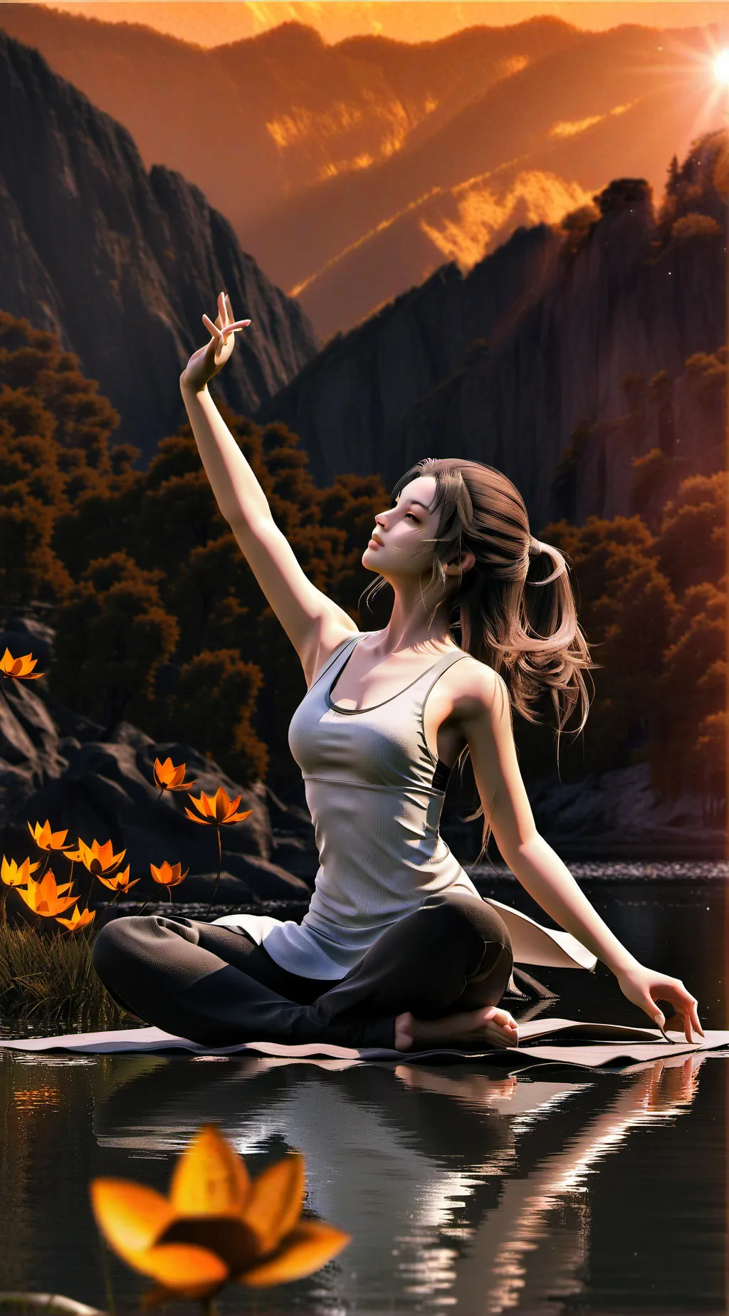 ai character: karen en español background