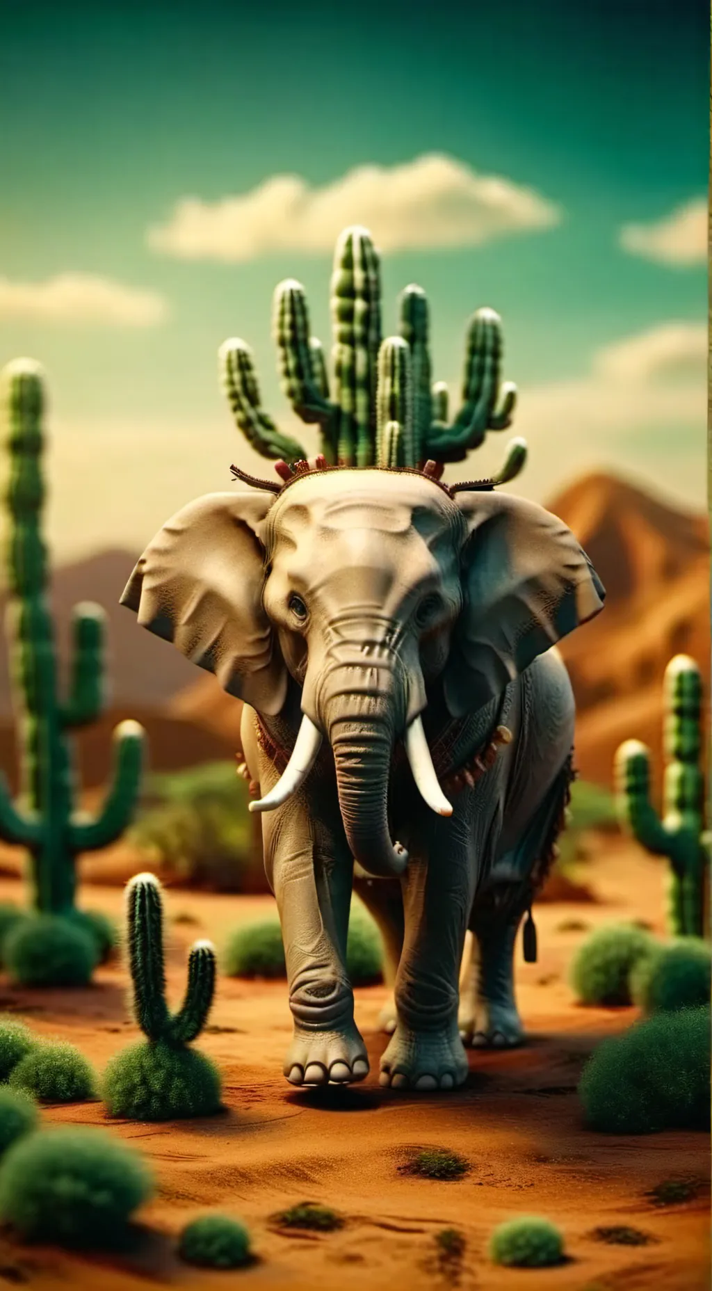 ai character: Lirili Larila background