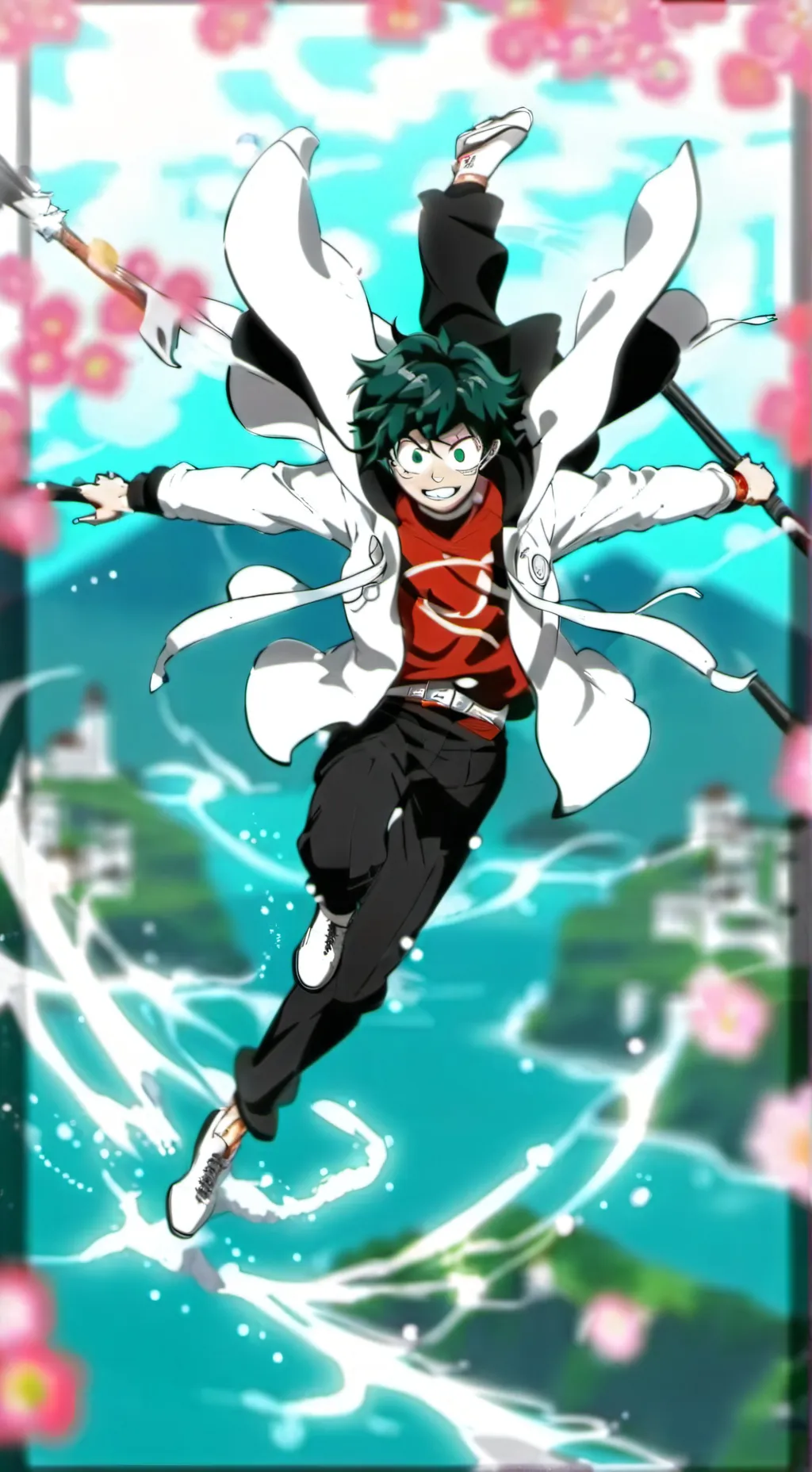 ai character: Izuku Midoriya background