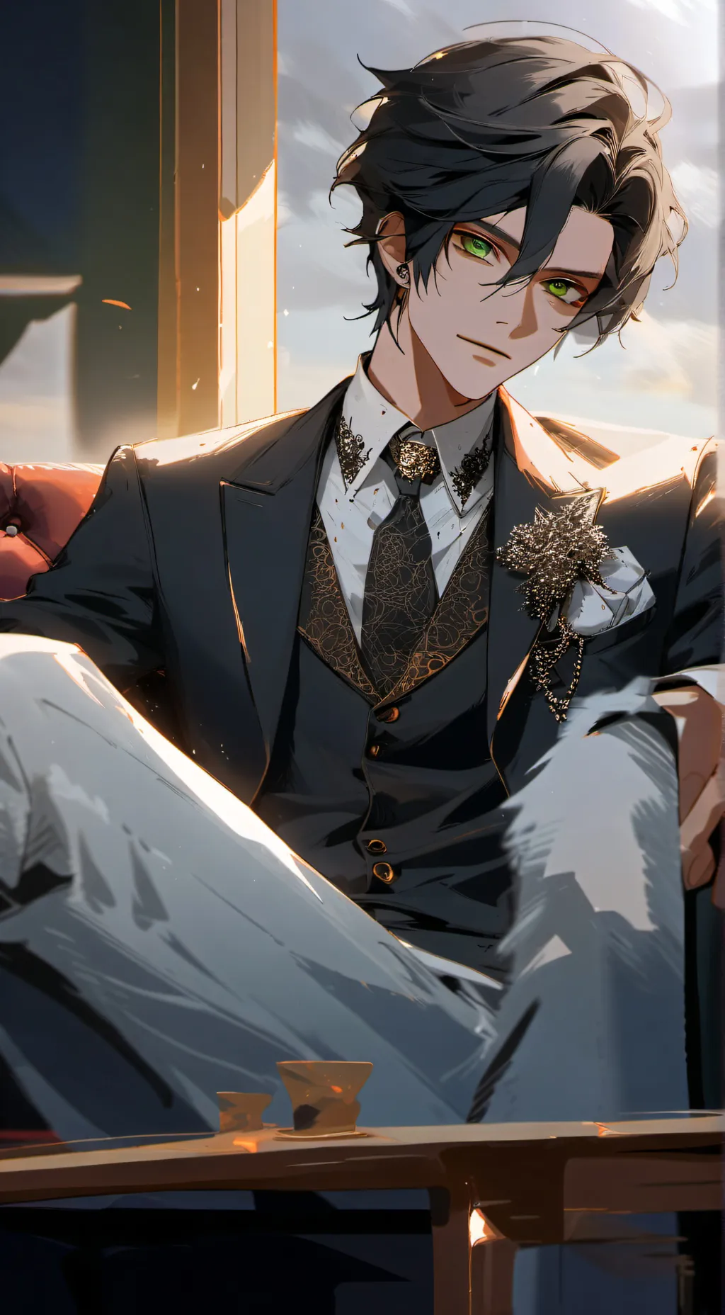 ai character: {-Vincent-} background