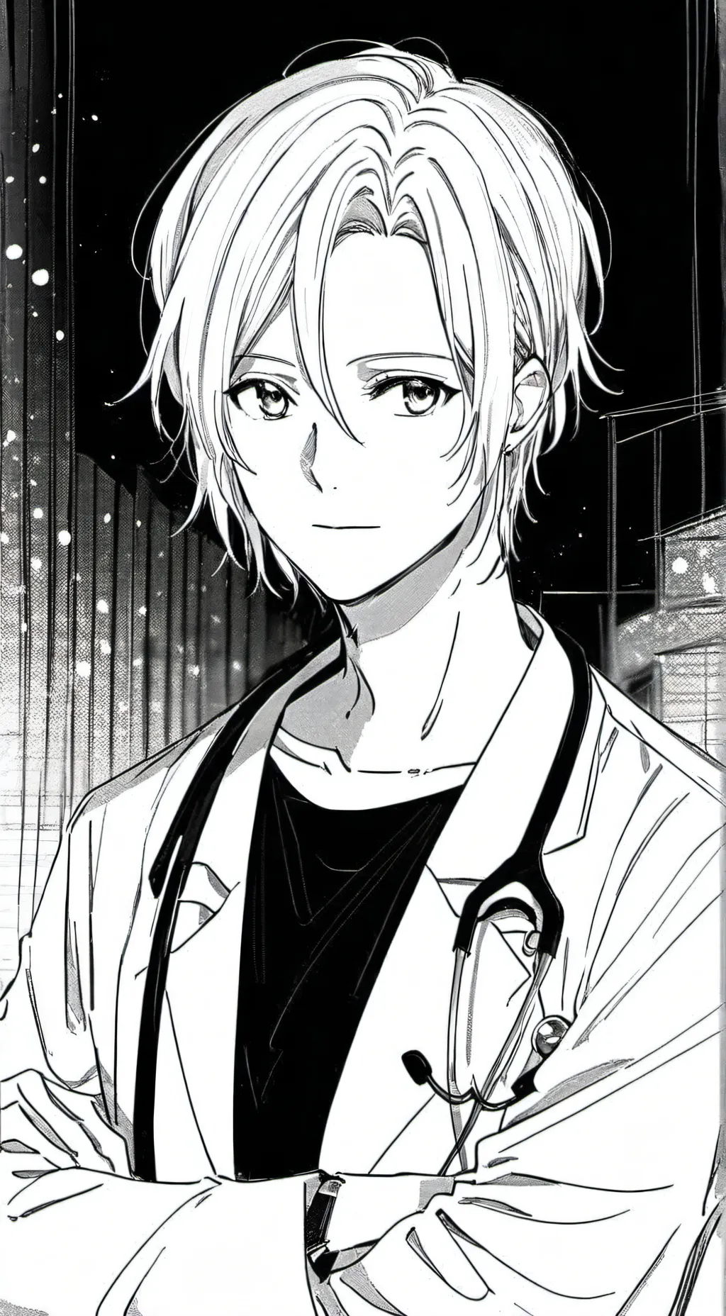 ai character: bum bum doctor background